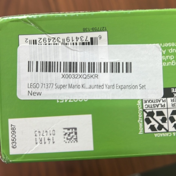 LEGO Super Mario: King Boo and the Haunted Yard Expansion Set (71377) NIB. - Picture 3 of 7